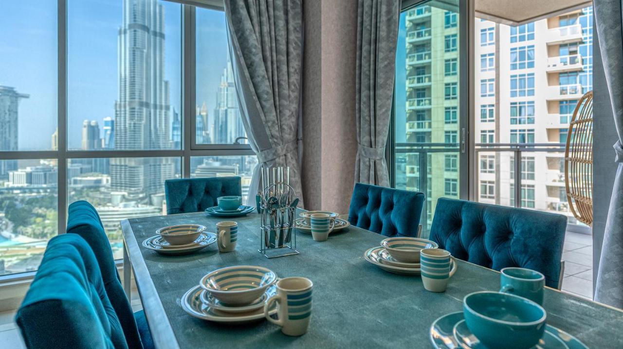 Bellavista - 2Br At The Residences Downtown Boulevard Full Burj Khalifa And Fountain View Dubaj Exteriér fotografie