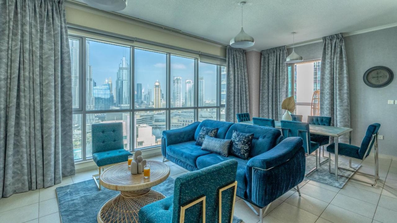 Bellavista - 2Br At The Residences Downtown Boulevard Full Burj Khalifa And Fountain View Dubaj Exteriér fotografie